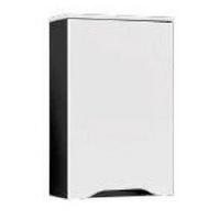 Oberschrank Wave II in Schwarz - Weiss/Schwarz, Modern, Holzwerkstoff (40/70/20cm) - Mömax