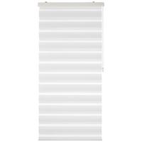 Rulou zebră Thomas - alb, plastic/textil (80/160cm) - Premium Living