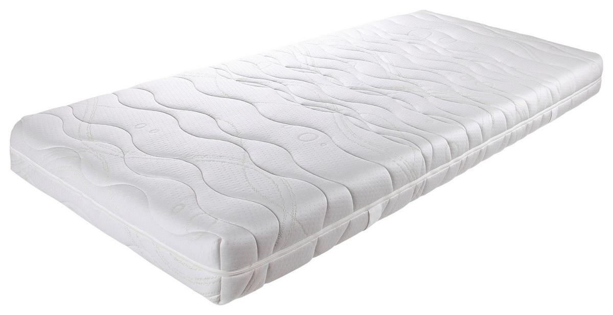 Kaltschaummatratze LLQ 18 H2 ca. 90x200 cm Weiß - Weiß, Basics, Textil (90/200cm) - Breckle