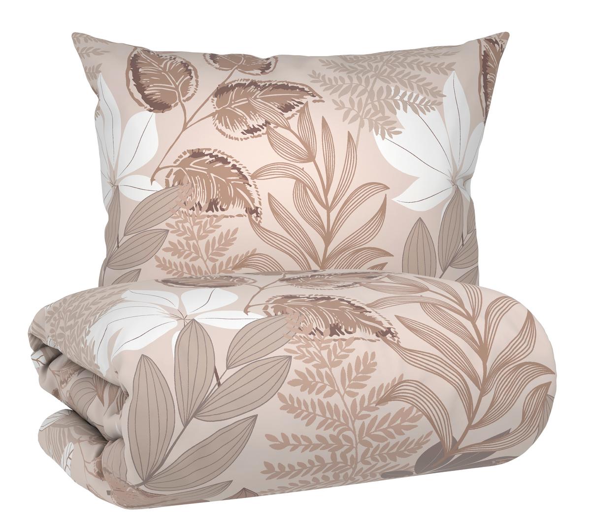 Ágyneműhuzat-garnitúra Ulli - bézs, textil (140/200cm) - Mömax