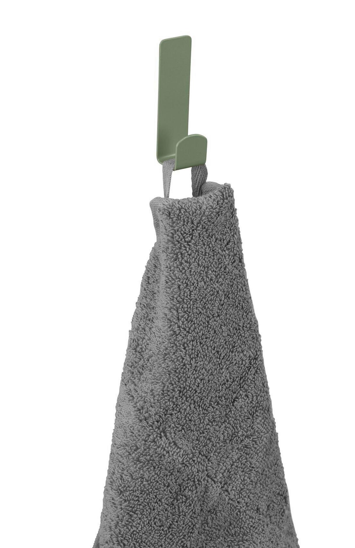 Wandhaken Turbo-Loc Lizan Grün - Grün, MODERN, Metall (2/7/2cm) - Mömax
