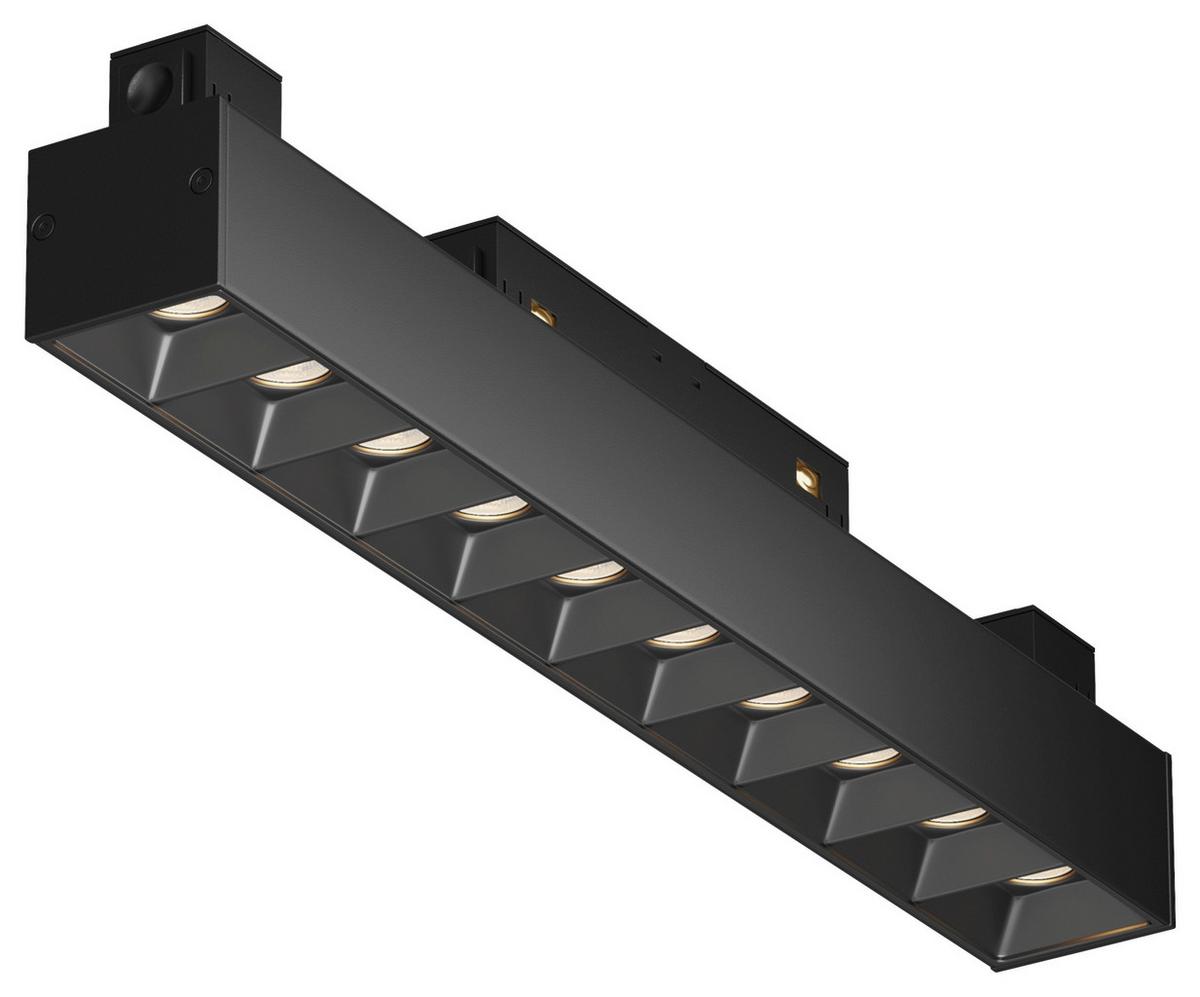 SCHIENENSYSTEM-STRAHLER POINTS - Schwarz, Basics, Metall (3,4/6,8/27cm) - MAYTONI
