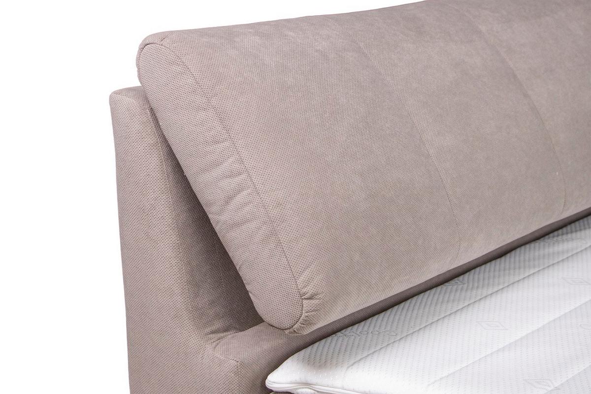 Box Ágy Cooper - szürkésbarna, Konventionell, faalapú anyag/textil (140/200cm)