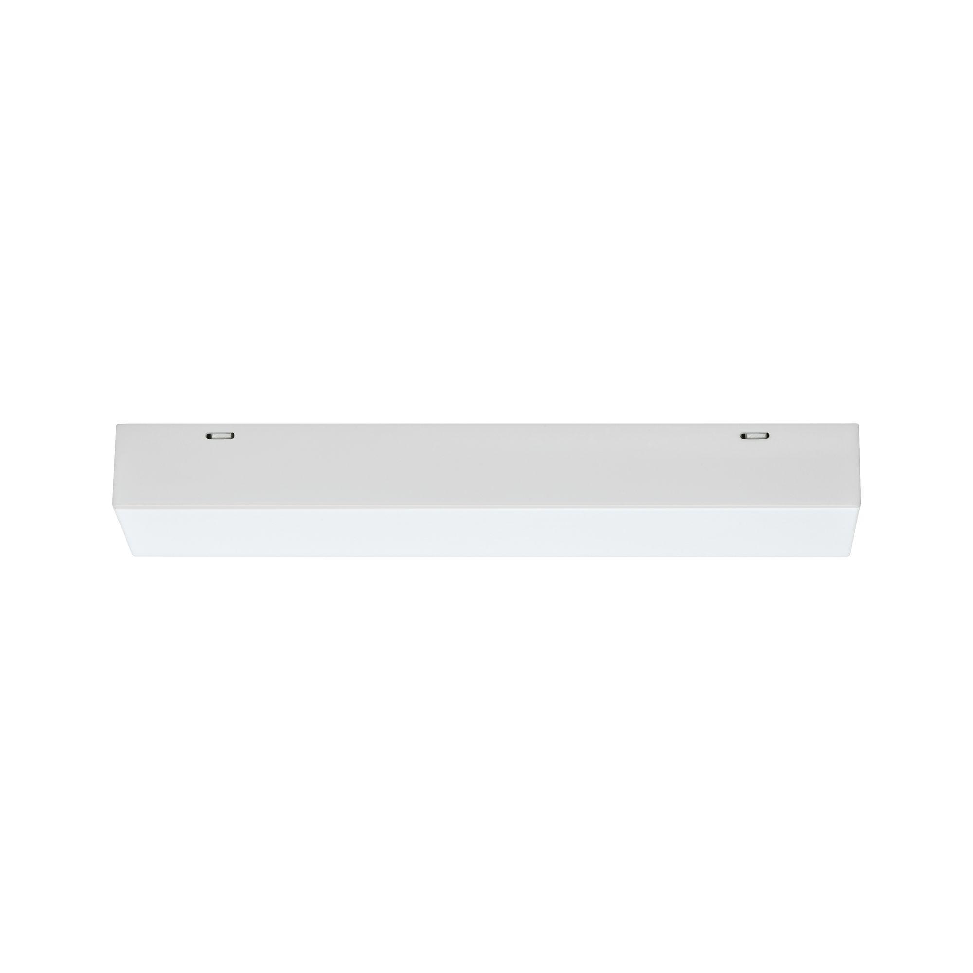 Schienensystem-Einspeiser in Weiß max. 1000 Watt - Weiß, Design, Metall (20,5/2,7/4,5cm) - Paulmann
