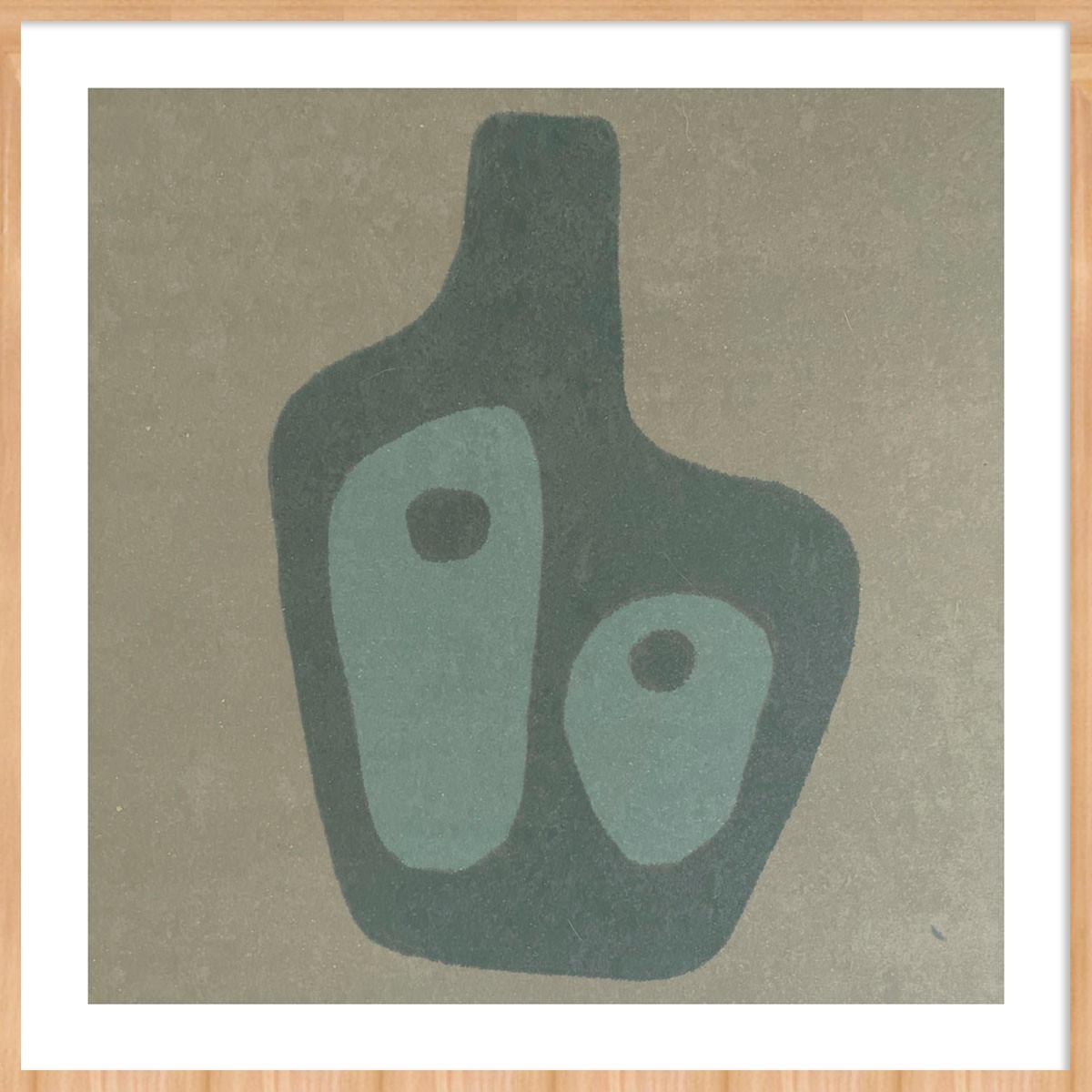 BILD FEEL-GOOD-002-74X74-FRX-FRBL - Beige/Naturfarben, Basics, Holz/Kunststoff (74/74/10cm)