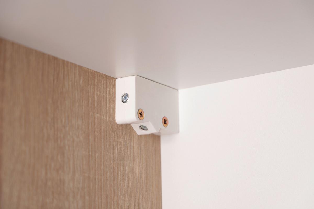 Majhna Kuhinja Merle, 100cm - srebrne barve/črna, Basics, kovina/steklo (100cm) - Respekta