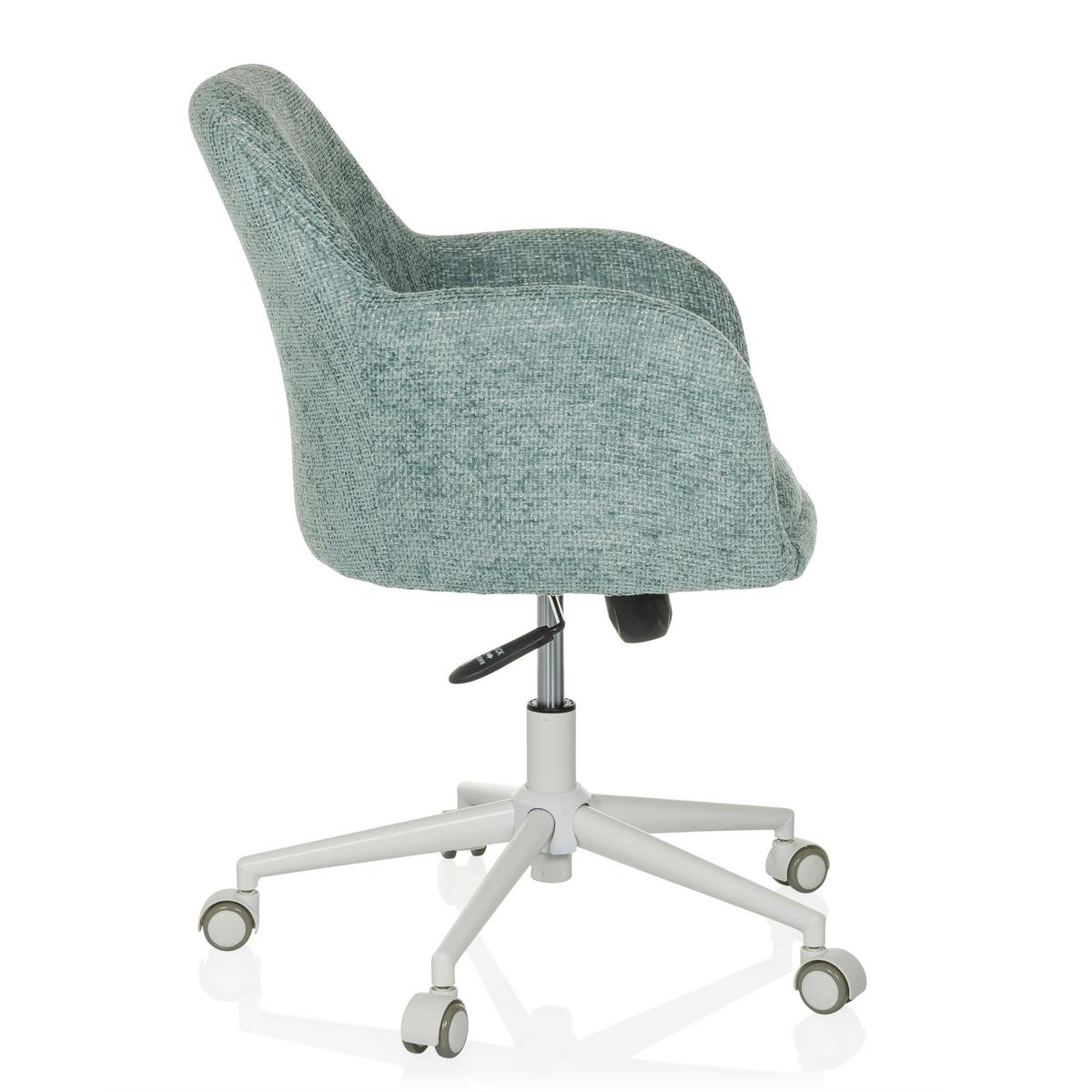 Vrtljivi Stol Solao Home, Metino Siva - metino siva/bela, Moderno, kovina/tekstil (58/78/60cm) - MID.YOU