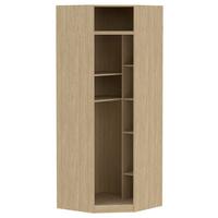 Corp pe colț Unit - culoare lemn stejar, Modern, material pe bază de lemn (91,1/242,2/91,1cm) - Ondega
