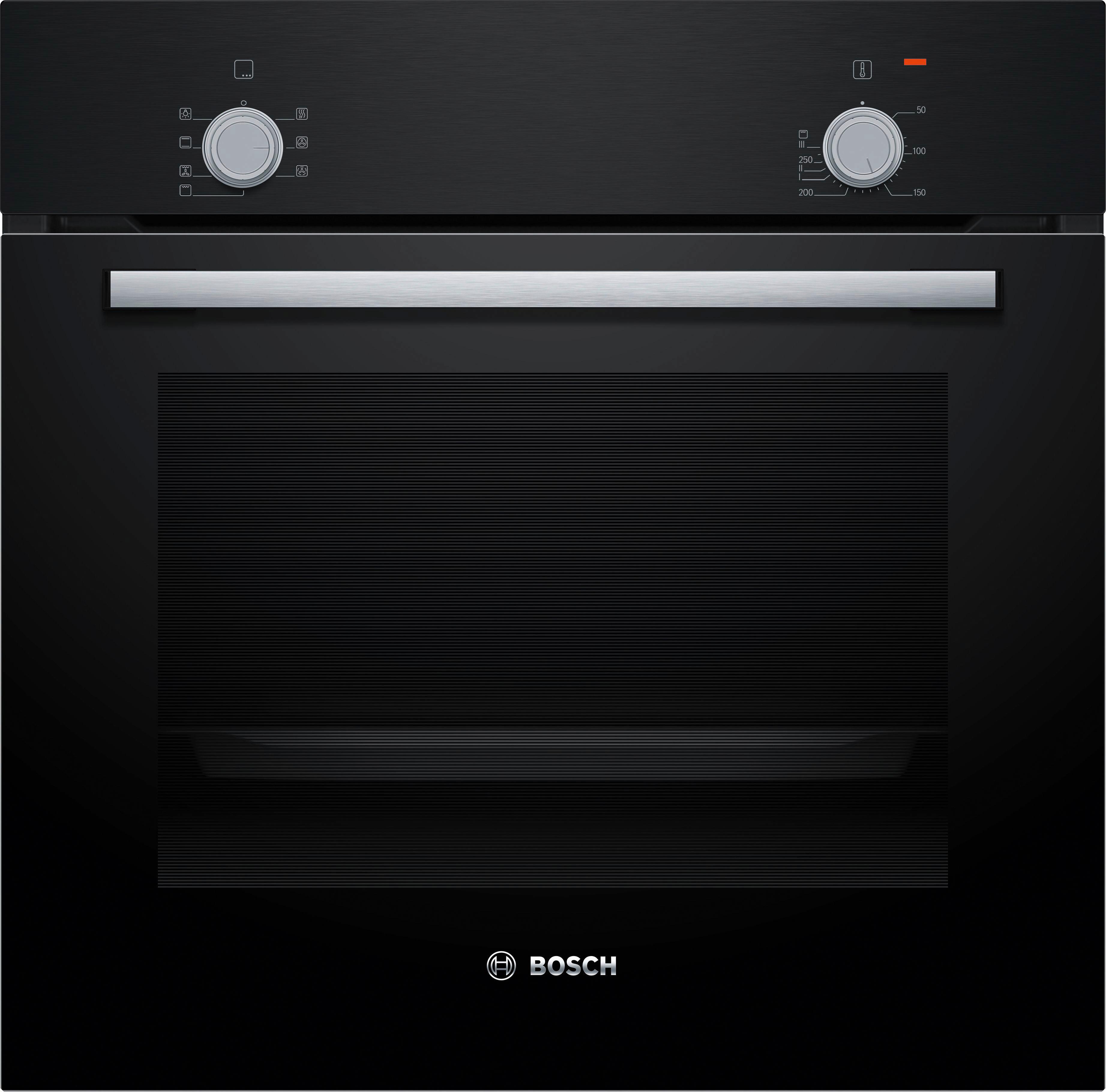 Backofenset HBD211FB65 Schwarz - Schwarz, Metall (60cm) - Bosch
