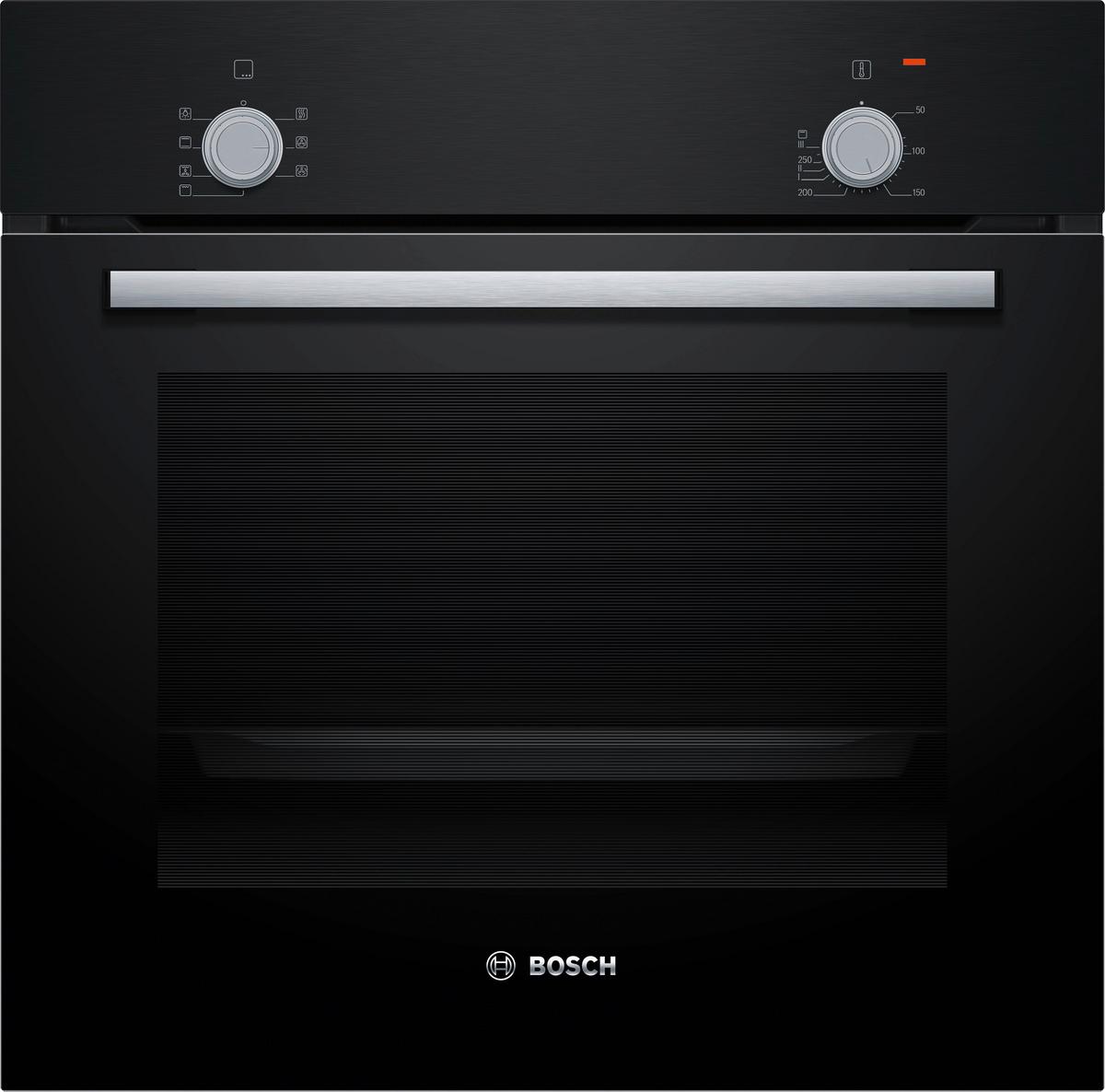 Backofenset HBD211FB65 Schwarz - Schwarz, Metall (60cm) - Bosch
