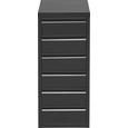 Container in Schwarz - Schwarz, Metall (28/67/41cm) - MÖMAX modern living