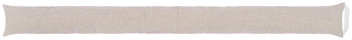 Zugluftstopper Dobby in diversen Farben - Taupe/Blau, Textil (10/90cm) - Premium Living