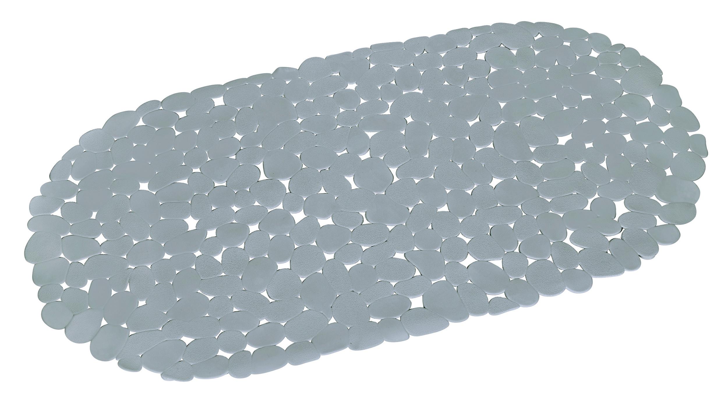 DUSCHEINLAGE STONLY - Hellgrau, Kunststoff (36/69cm) - Modern Living