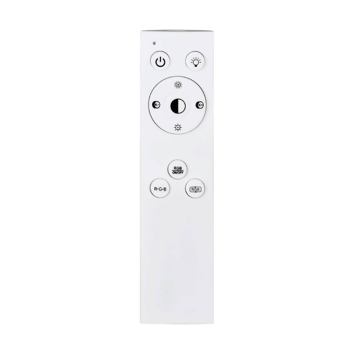 Deckenleuchte 900571_bordonara - Weiss/Schwarz, Design, Kunststoff/Metall (45/45/5cm) - Eglo