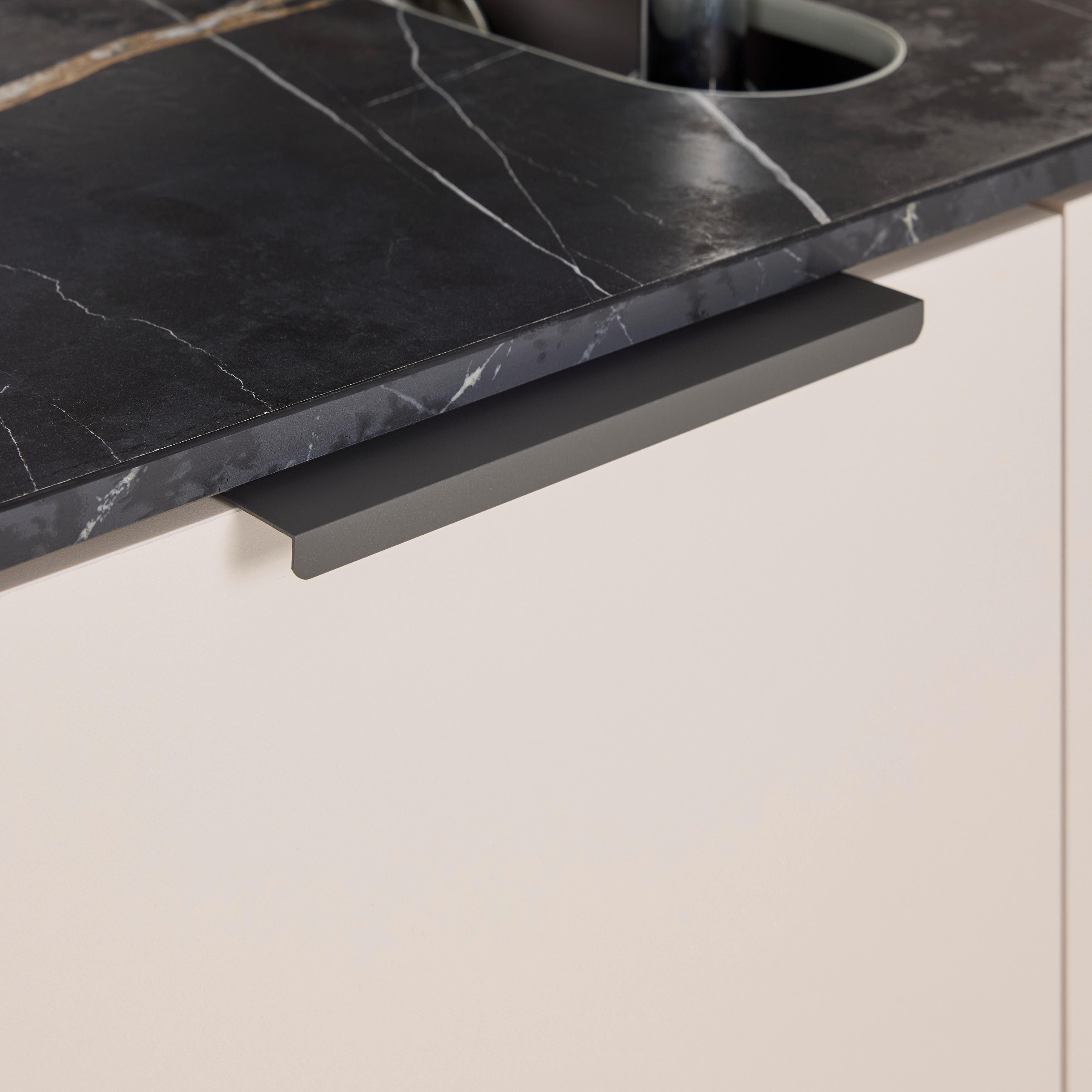 TVÄTTSTÄLLSUNDERSKÅP LIANA -EXKLUSIV- - antracit, Modern, metall/trämaterial (70/59/35cm) - Mömax