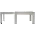 Couchtisch Weiß - Weiß, MODERN, Holzwerkstoff/Metall (70-120kg) - Modern Living Couchtisch Weiß - Weiß, MODERN, Holzwerkstoff/Metall (70-120kg) - Modern Living