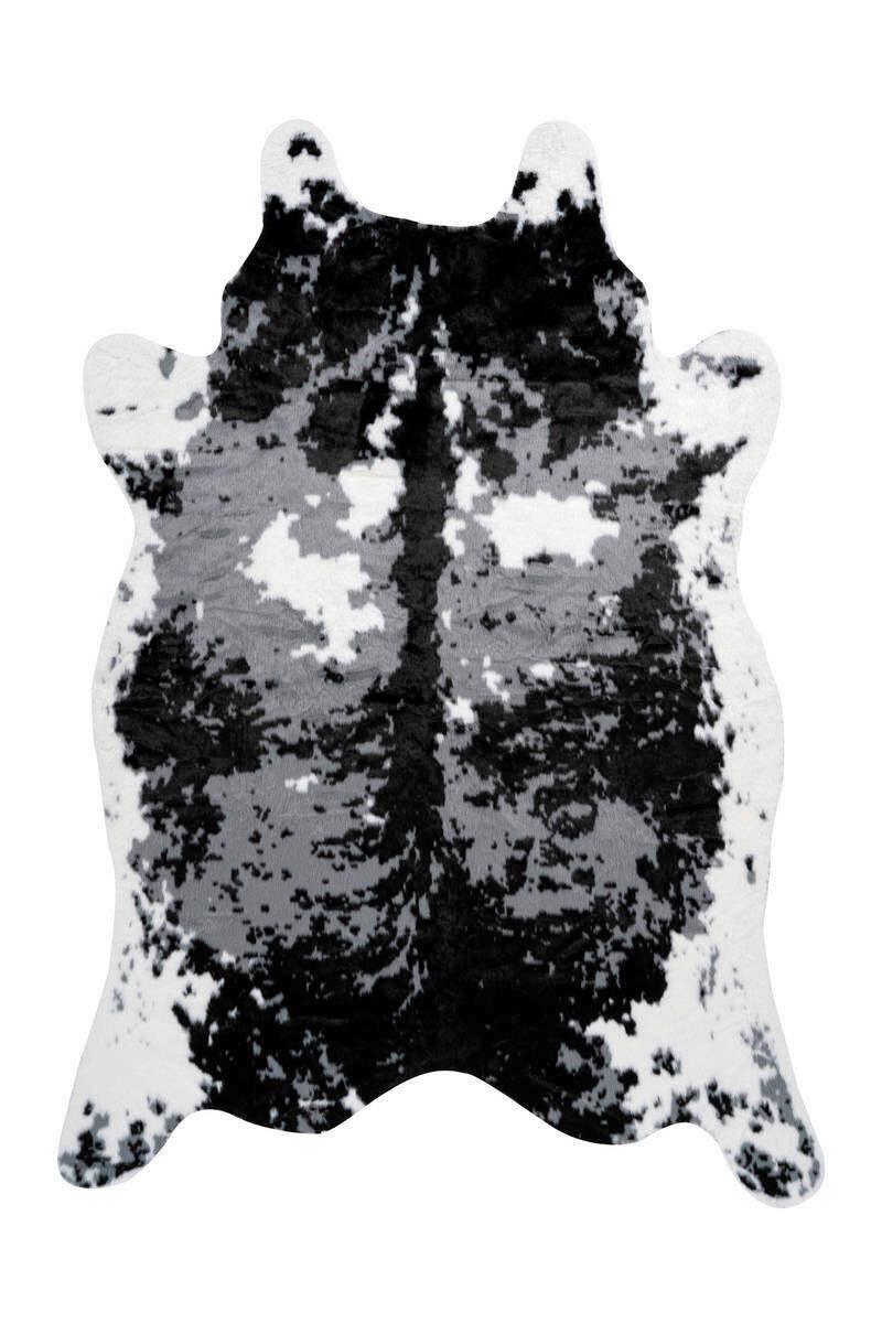 Kunstfell Fexoc-160-230 - Weiss/Schwarz, Basics, Textil (160/230cm) - Kayoom