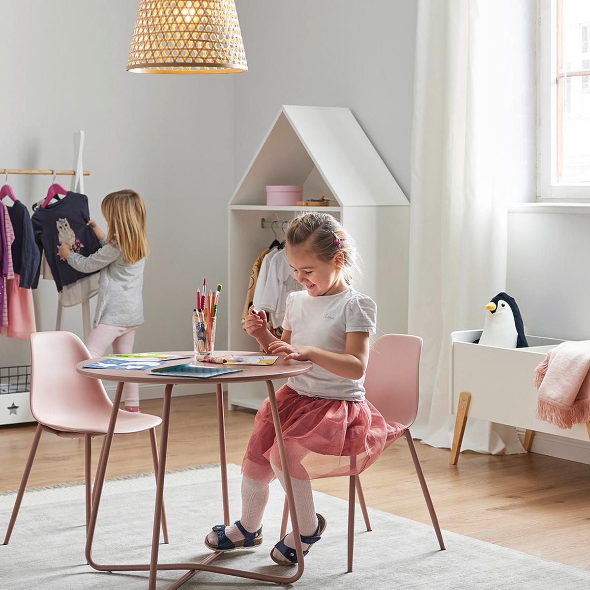 REGAŁ DLA DZIECI LIA - biały, Modern (84/136/36cm) - Bessagi Kids
