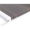 Harmonika Roló Világosszürke - antracit, textil (80/130cm) - MÖMAX modern living