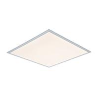 Led Stropna Svjetiljka Cornelius-Akt- - bijela/srebrne boje, Moderno, metal/plastika (60/60/7,5cm) - Mömax