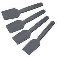Raclette Spatula Statement - sötétszürke, műanyag (23cm) - Fackelmann
