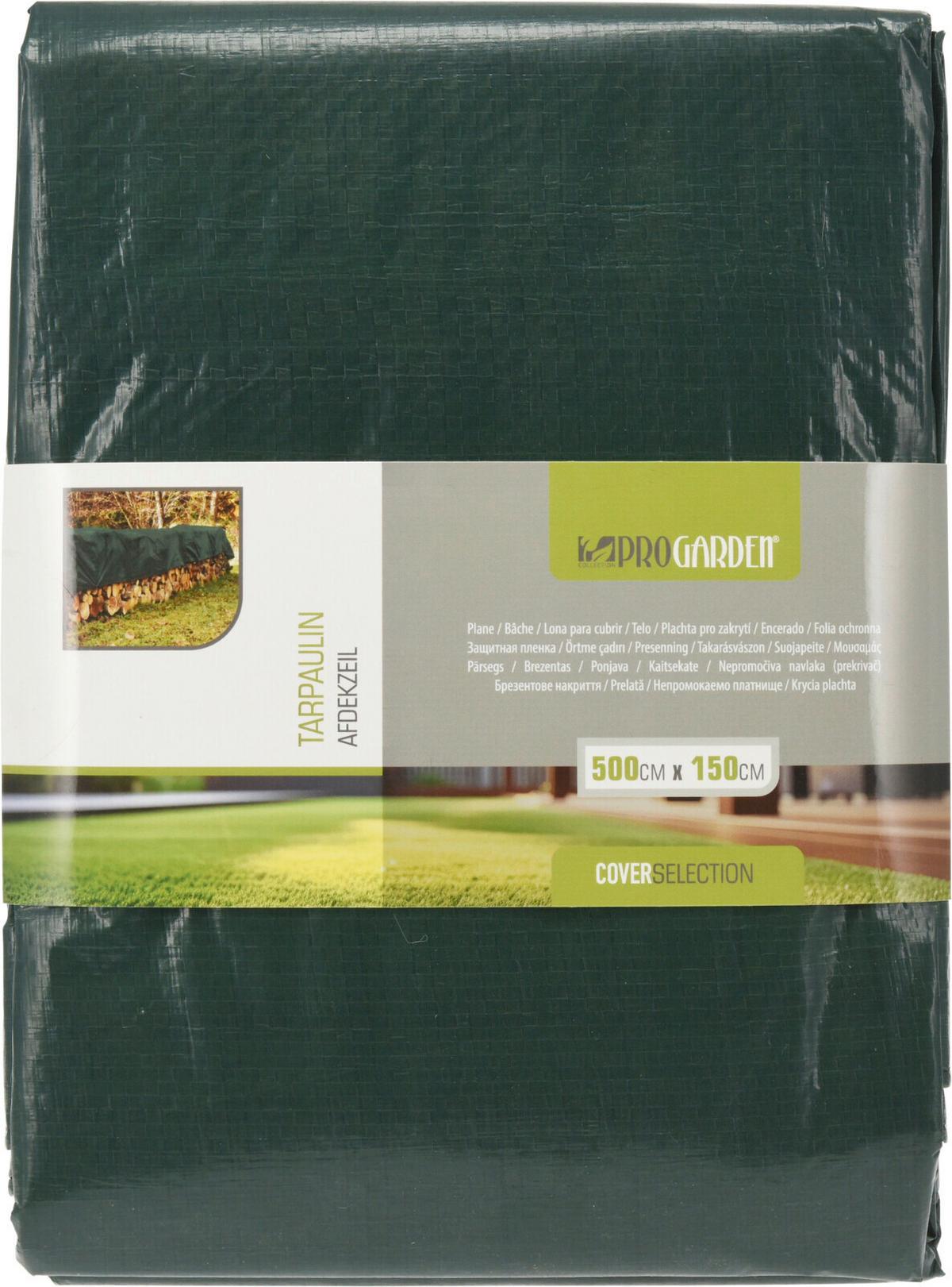 Takarófólia Garden - zöld, Basics, műanyag (500/150cm)