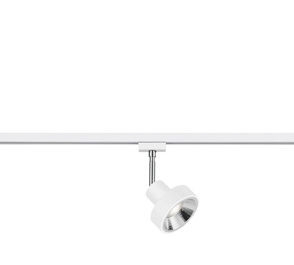 Schienensystem-Strahler Leon Duoline Weiß max. 40 Watt - Design (11/18cm) - Trio Leuchten