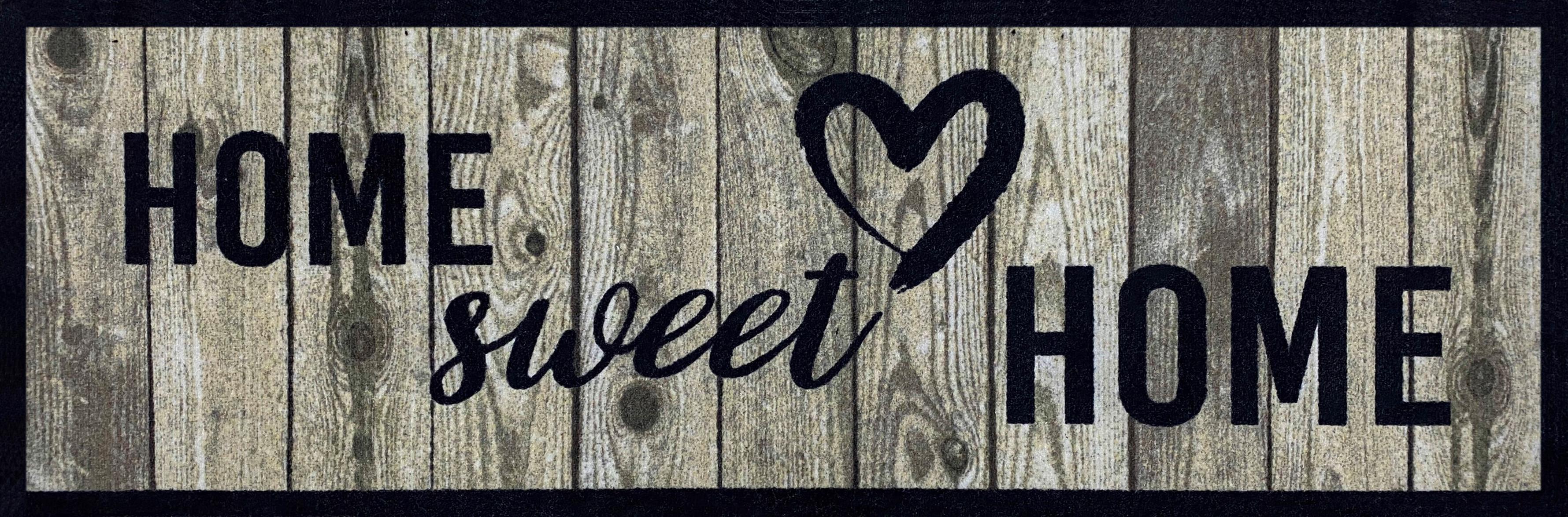Konyhai Futó Sweat Heart Home - barna, műanyag (50/150/1cm)