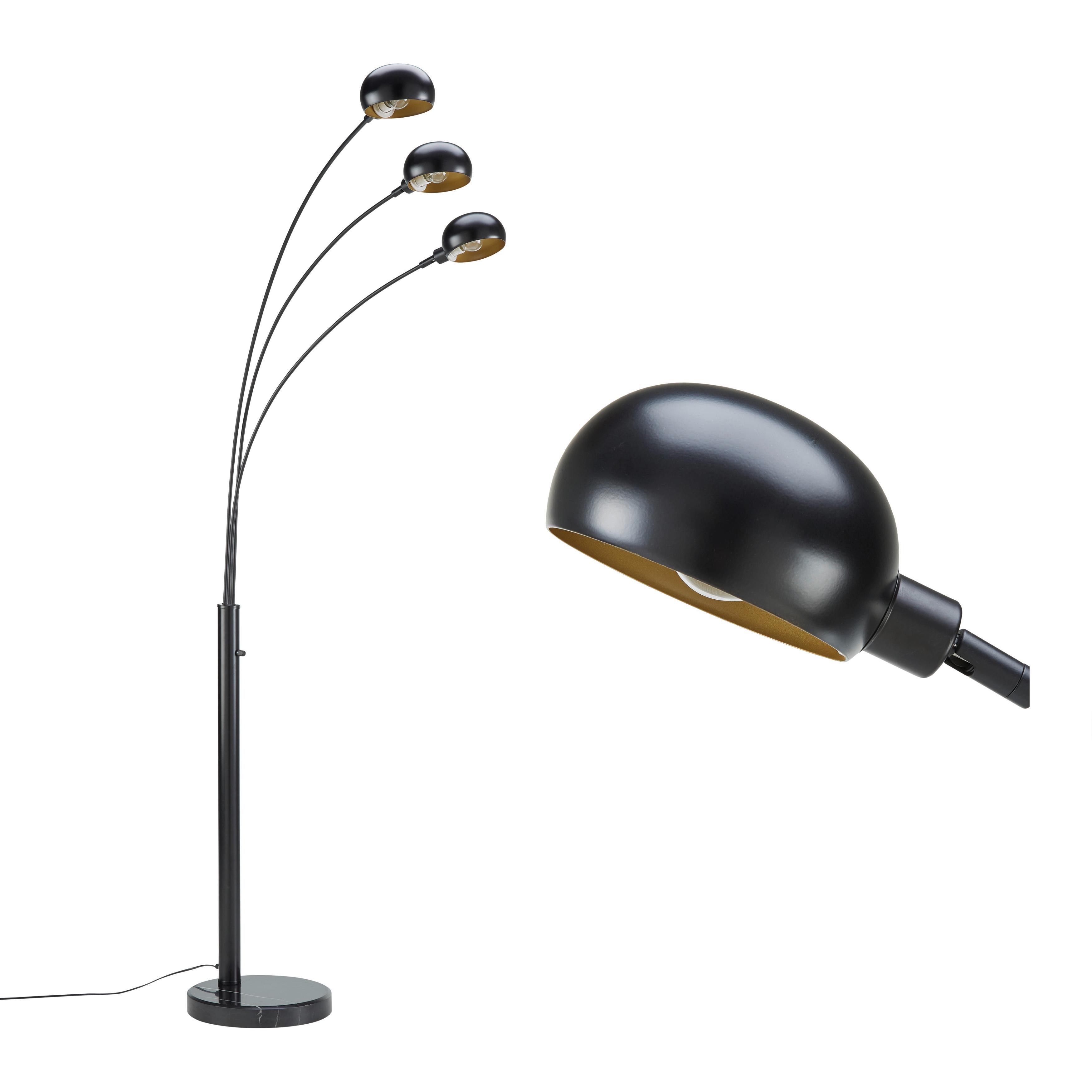 PODNA SVJETILJKA DORIAN - crna, Lifestyle, metal (110/210cm) - Modern Living