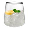 DRICKSGLAS 1975 - PLATIN - klar, Romantik / Lanthus, glas (0,40l)