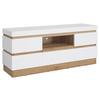 Tv Komoda Calabria - bijela/boje hrasta, Trend, drvni materijal/plastika (160,8/68/45cm) - Modern Living