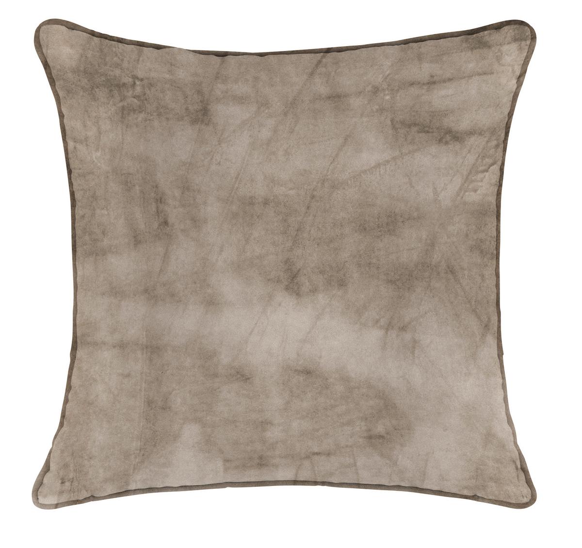 PODUSZKA DEKORACYJNA VIOLA - taupe, Konventionell, tkanina (45/45cm) - Premium Living