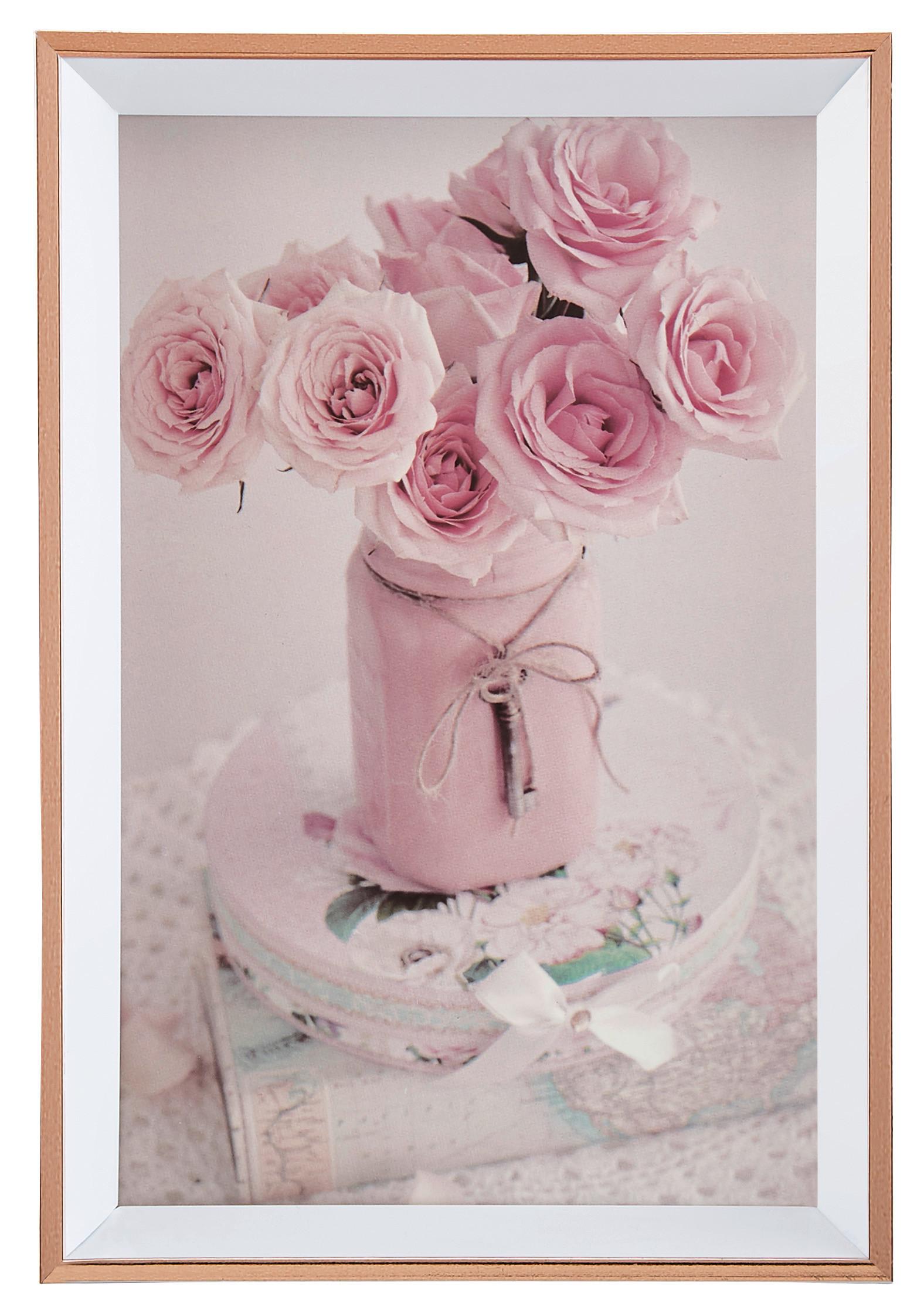 Okvir Za Slike Mara - ružičasta, plastika (10/15cm) - Modern Living