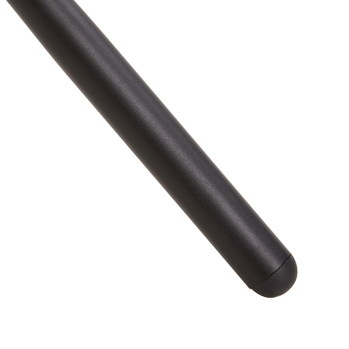 KRZESŁO Z PODŁOKIETNIKAMI GLOW - czarny/szary, Modern, metal/drewno (61/91/59cm) - Livetastic
