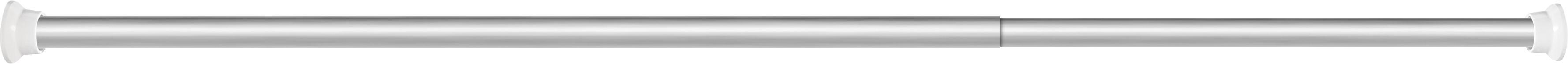 Duschvorhangstange Renate Silber 125-220cm - Silberfarben, KONVENTIONELL, Metall (125-220cmcm) - Mömax modern living