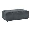 Tabure Sofi - siva/crna, Moderno, tekstil (128/48/70cm) - Premium Living