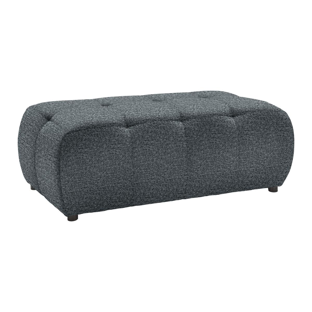 Tabure Sofi - siva/crna, Moderno, tekstil (128/48/70cm) - Premium Living