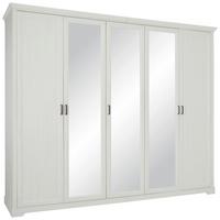 Ormar S Klasičnim Vratima Marilou - bijela/boje nikla, Romantično / ladanjski, drvni materijal/metal (264/220/64cm) - Zandiara
