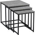 Set Mizic Rock - siva/črna, Moderno, papir/kovina (40/35/30/42/39/36/40/35/30cm) - Mömax modern living Set Mizic Rock - siva/črna, Moderno, papir/kovina (40/35/30/42/39/36/40/35/30cm) - Mömax modern living