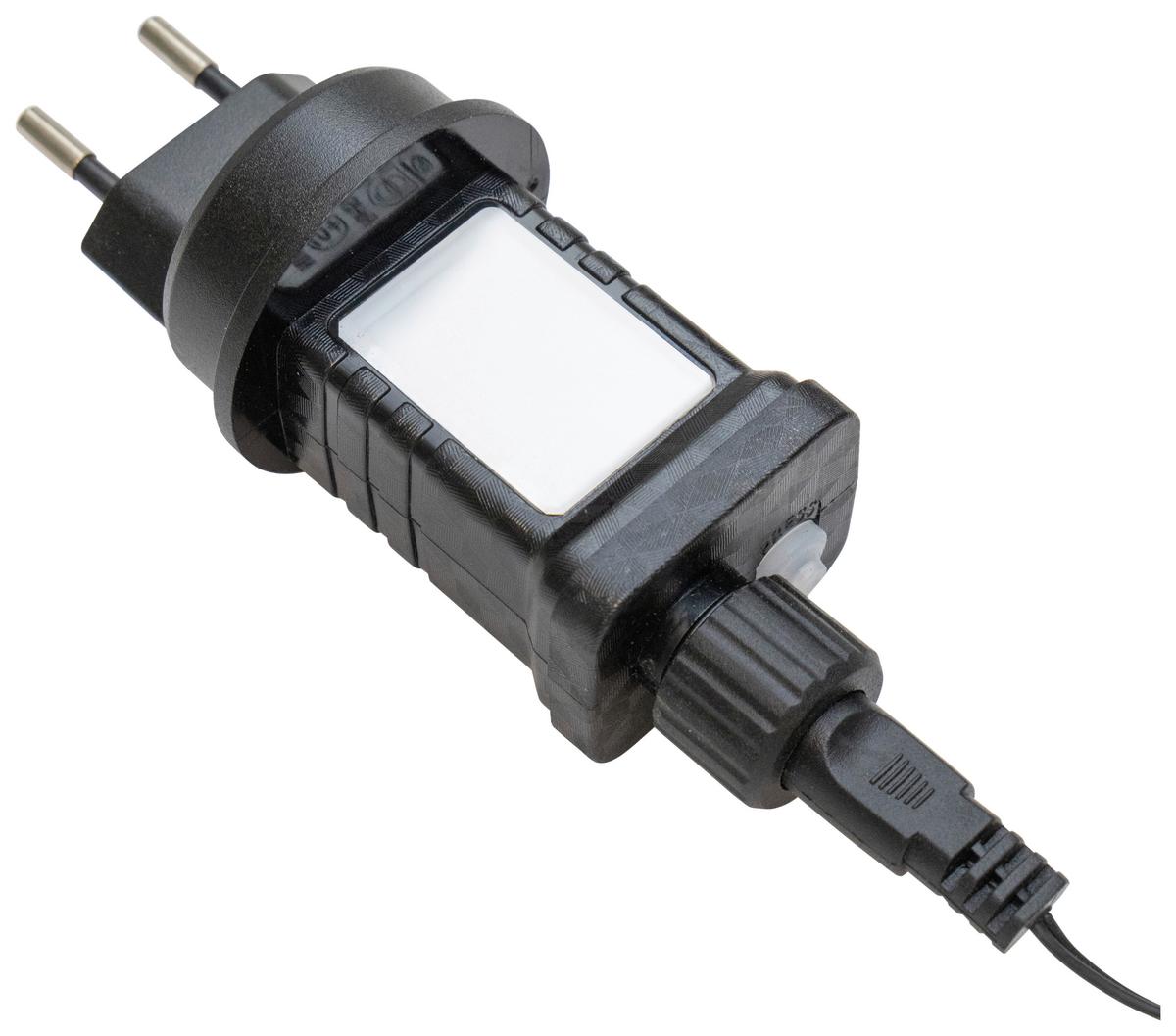 Lichterkette Ozu Schwarz max. 4,5 Watt - Schwarz, Romantik / Landhaus, Kunststoff (240cm) - Modern Living