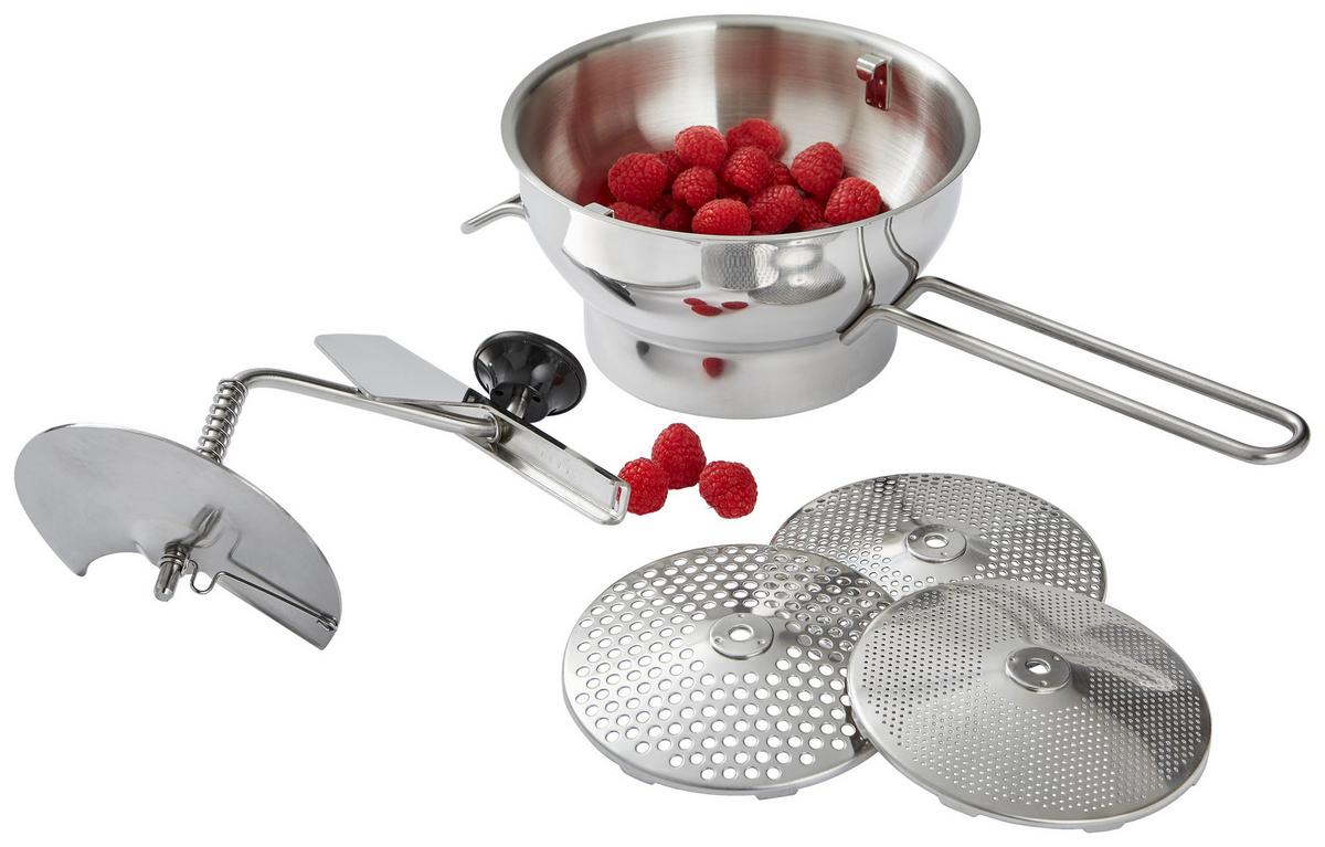 PRZYRZĄD DO PRZECIERANIA 89210 - kolor stalowy, Basics, metal (40,6/21,8/18,5cm) - Gefu