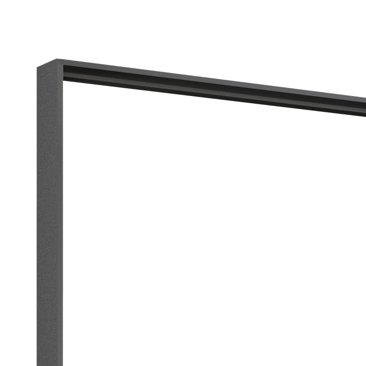 Ramă pentru dulap MIAMI - gri, Modern, material pe bază de lemn (368/233/64cm)