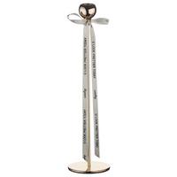 Suport pentru lumânări Loreen - auriu, Konventionell, metal/textil (8/27cm) - Mömax