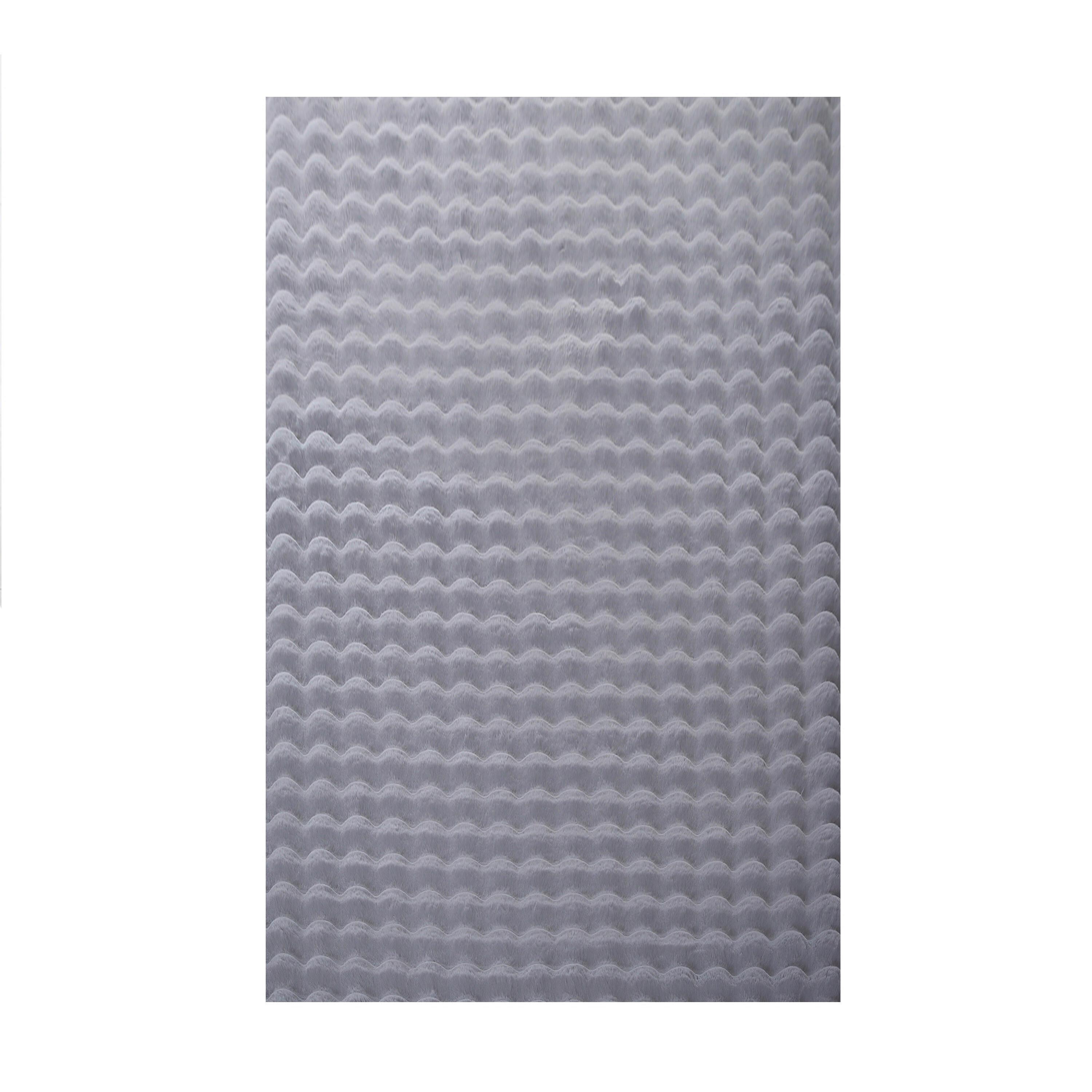 Preproga Z Visokim Florom Ambiance, Siva, 80x250cm - siva, Basics, tekstil (80/250cm)