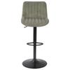 BARPALL LOVIS - grön/svart, Modern, metall/textil (46/89,5-111,5/52cm) - Mömax