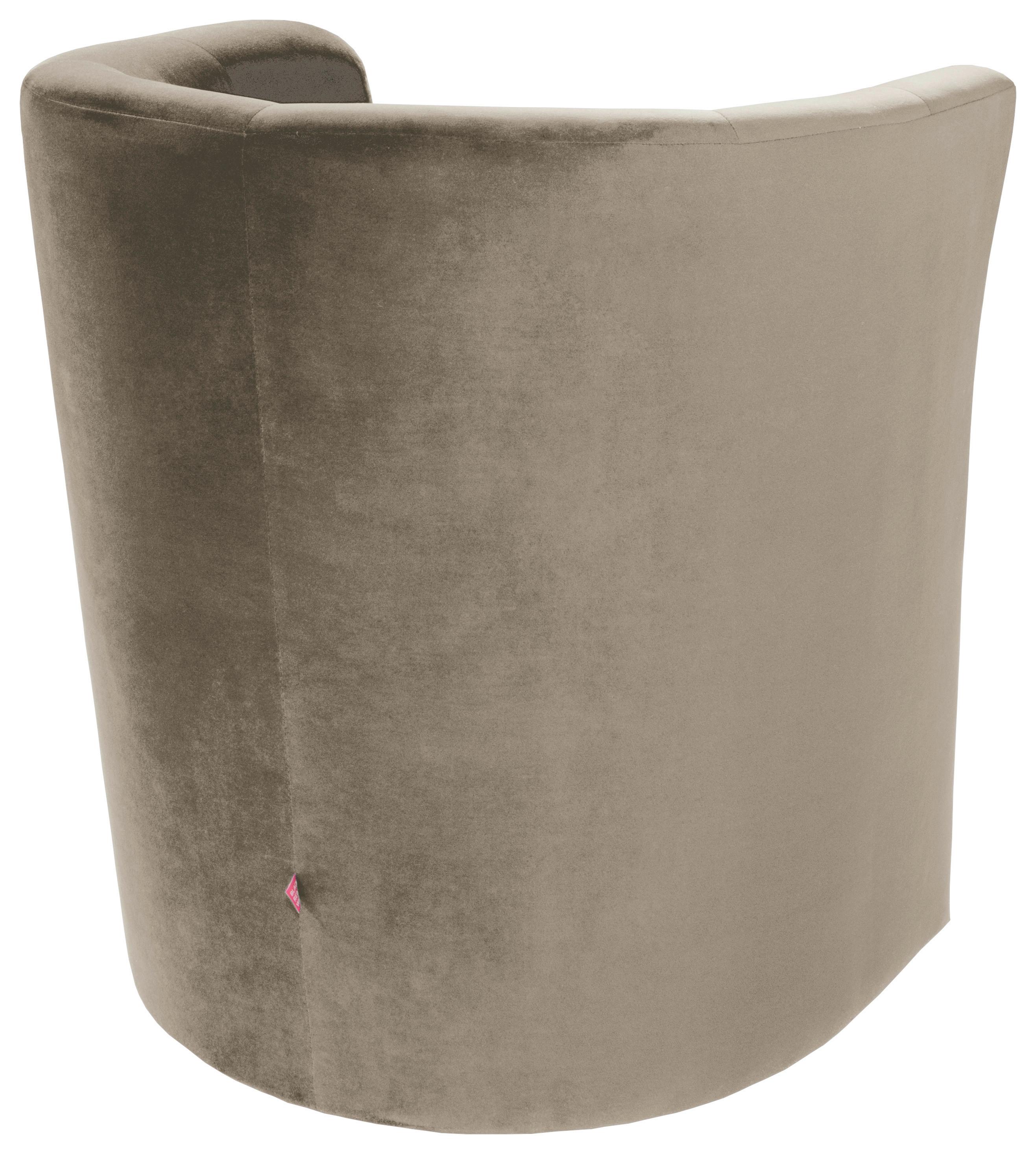 Fotelja Maks - crna/sivobraon, Konvencionalno, tekstil (70/77/60cm) - MID.YOU