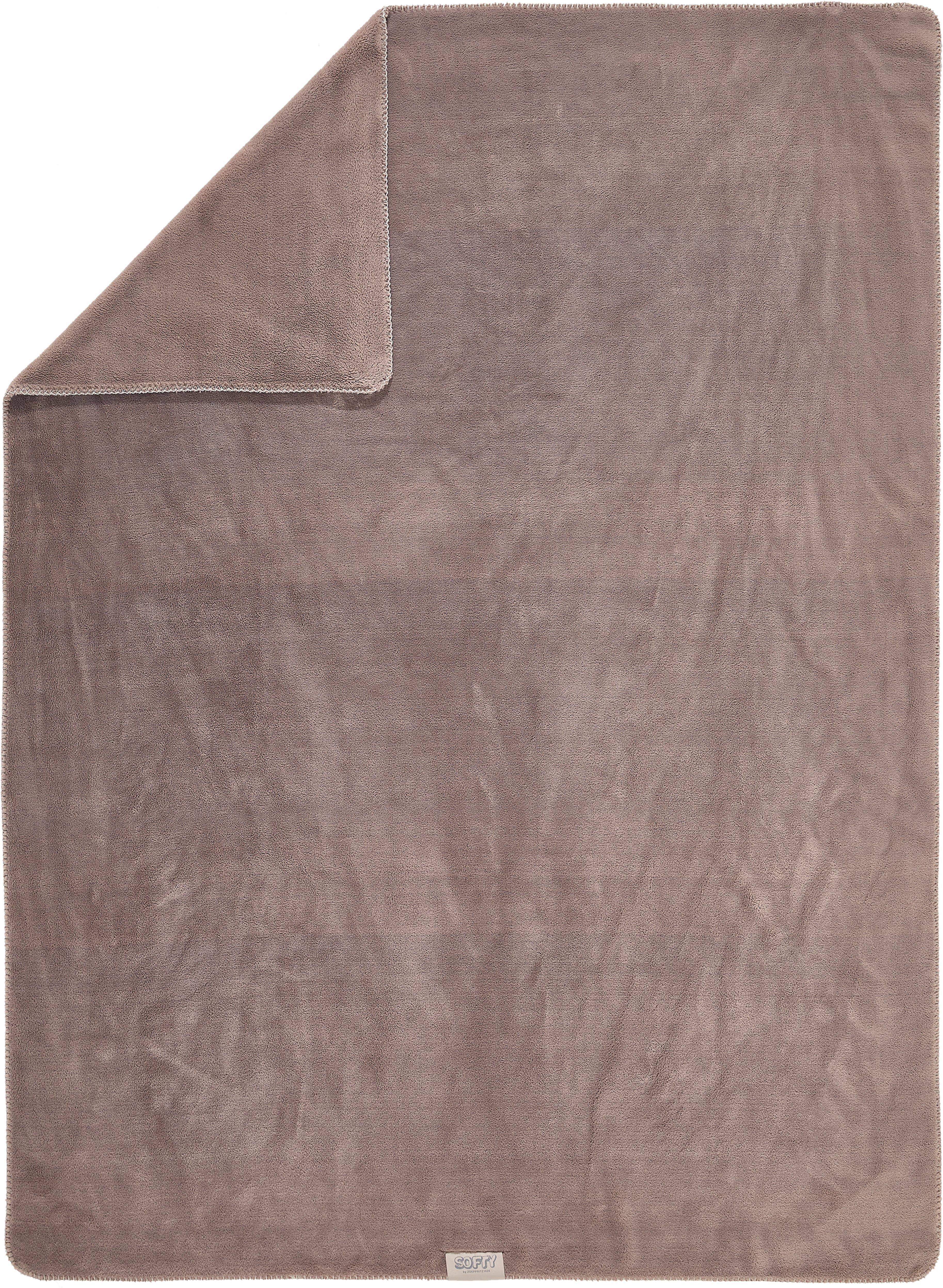 KOC SOFTY - brązowy, Basics, tkanina (140/190cm) - Zoeppritz