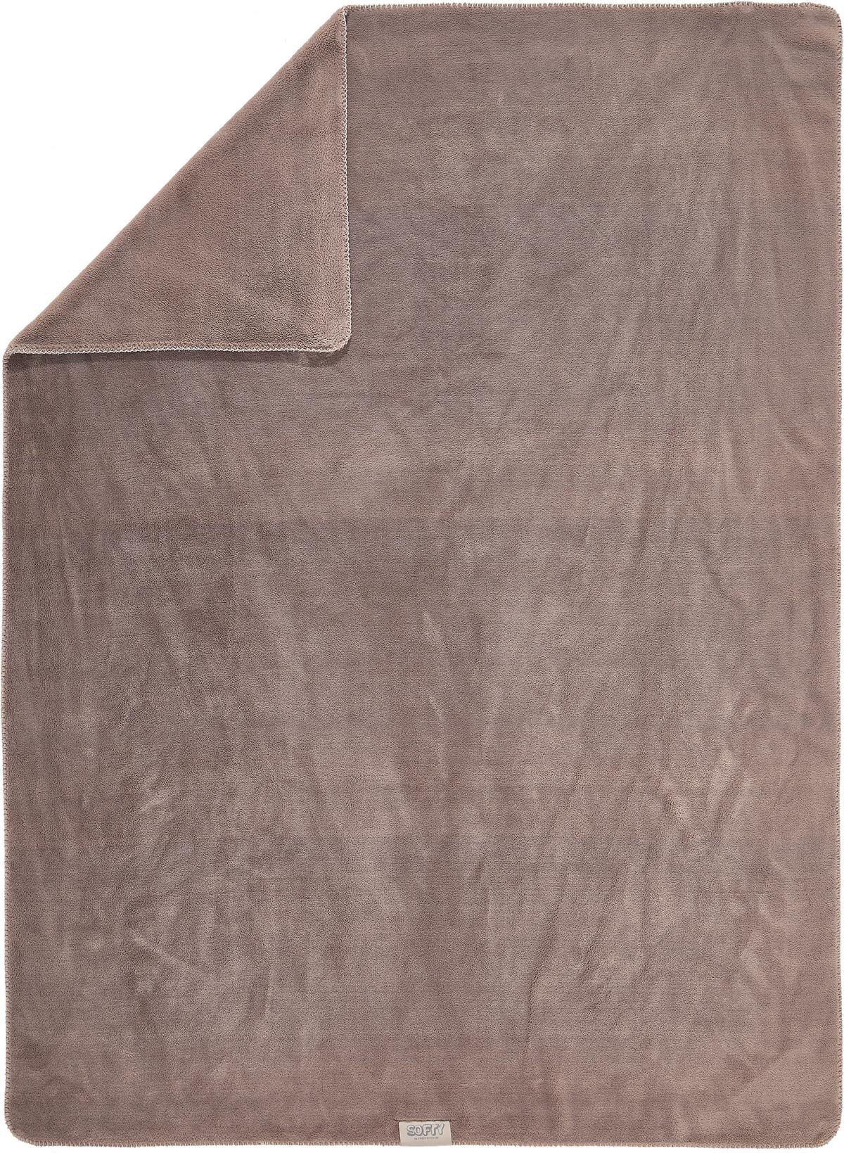 KOC SOFTY - brązowy, Basics, tkanina (140/190cm) - Zoeppritz