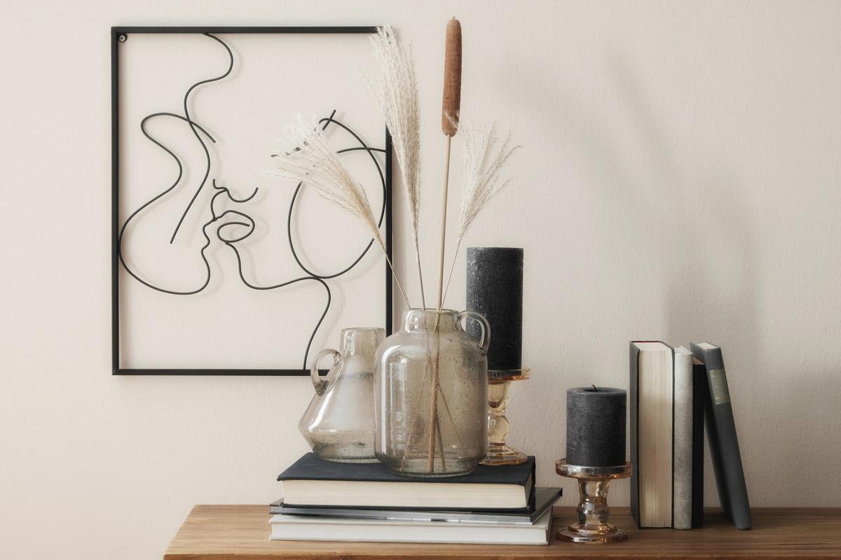 Váza Bubble - borostyánszínű, Üveg (15,5/16/15cm) - Modern Living