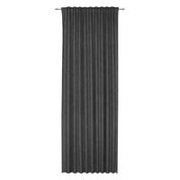 Fertigvorhang Leo in Grau ca. 135x255cm - Grau, Textil (135/255cm) - Premium Living